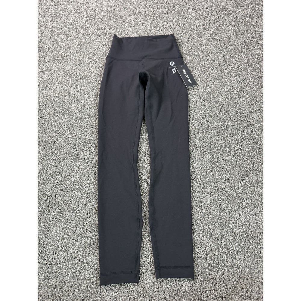 Lululemon Peloton Wunder Train HR Leggings Women's Size 2 Black NWT